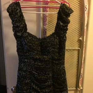 L leopard print Forever 21 dress